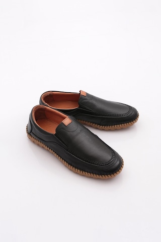 Dgn 231 Erkek Comfort Ayakkabi Siyah Taba