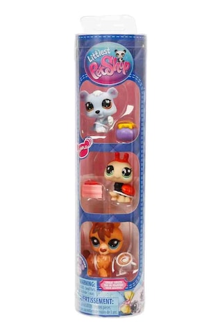 Littlest Pet Shop Minişler 3 Lü Figür Seti S4 Uğur Böceği-lama-kutup Ayısı
