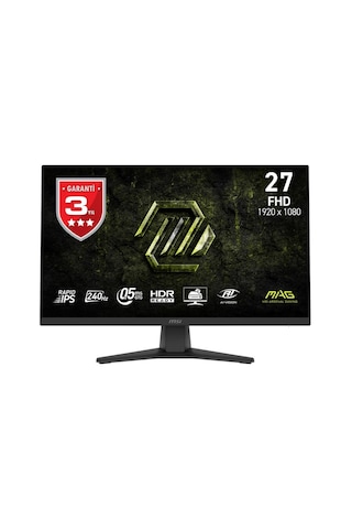 Msı Mag 272f X24 27 240hz 0.5ms Adaptive Sync Full Hd Flat Cece5msı0293