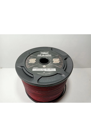 Mobass Bakır Amfi Hoparlör Kablosu 16ga %100 Bakır Ofc 16ga Anfi Bass Kablosu 5 Metre