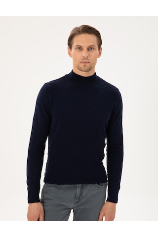 Pierre Cardin Erkek Lacivert Kazak /triko 50300524-vr033 Lacivert