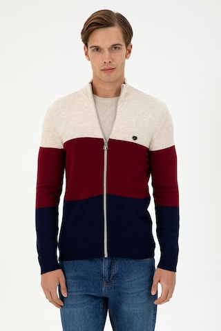 U.s. Polo Assn. Erkek Taş Hırka Triko 50297062-vr049 Taş Rengi Taş