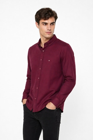 Rota Erkek Spor Silim Likralı Gömlek Bgl-st05413 Bordo