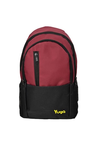 Yuga Dört Gözlü Sırt Çantası Bordo