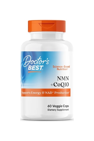 Nmn + Coq10 & Nad Production 60 Veggie Caps.