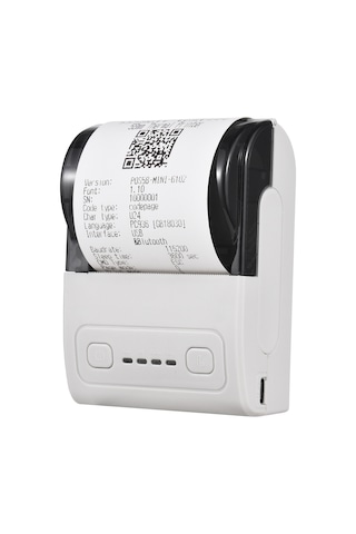 Hallow Bisofice MPT-II Mini Taşınabilir Termal Yazıcı