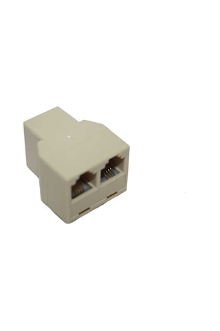 Teknogreen Tkj-B11 Rj11 6P.4C 2 Li Dişi Çoklayıcı