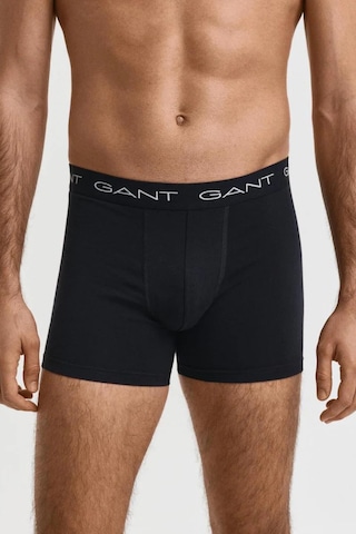 Gant Erkek Siyah Slim Fit Logolu 3'lü Boxer-14847