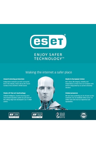 Eset Internet Security 2022 Lisans Anahtarı | 1 Yıl & 1-3-5 Cihaz (529349668)