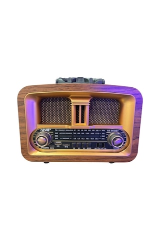 Durukar Taşınabilir Klasik Am/fm/sw Retro Ev Radyo Usb İle Şarj Olabilen Retro Radyo