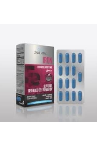Zade Vital Iron Fe 30 Kapsül