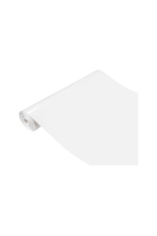 Hakel_Reklam 126Cm X 1Mt Yapışkanlı Parlak Beyaz Mobilya Kaplama Folyosu