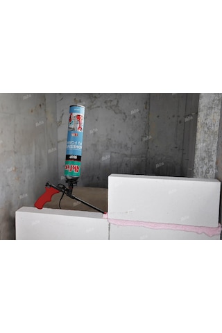 Akfix 960p Mantolama Köpüğü Yapıştırma Doldurma Köpüğü14 M2 Yer Yapar Tabanca İle Kullanılır