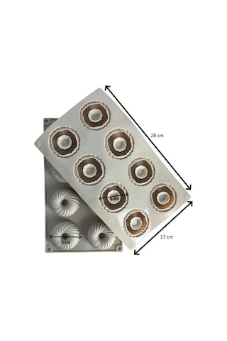 Pastaland Silikon Kek Kalıbı Yuvarlak Tırtıklı Diğer