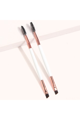 Gajeena Maange Çift Uçlu Kaş Ve Kirpik Fırçası - Pratik Makyaj Aracı 2'li Set