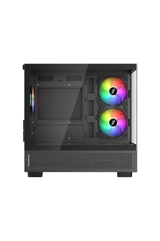 1st Player Mıku Mi5 Siyah 750w 80+ Atx 3.1 Sılver Argb 6x12cm Fan Temperli Cam Usb 3.0 M-atx Kasa