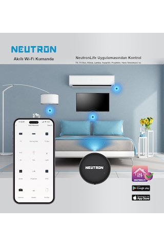 Neutron Ntl-ır-02s Akıllı Wi-fi Kumanda
