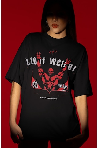 Tasarım Light Weight Ronnie Coleman Bodybuilding Fitness Sporcu G Siyah