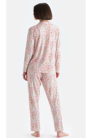 Eros Esk33518 Uzun Kol Gömlek Pijama Tk Pembe