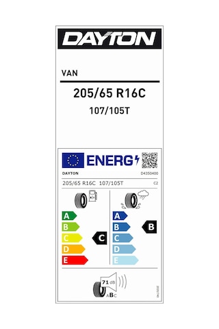 Dayton Van 205/65 R16C 107/105T Yaz Lastiği 2026