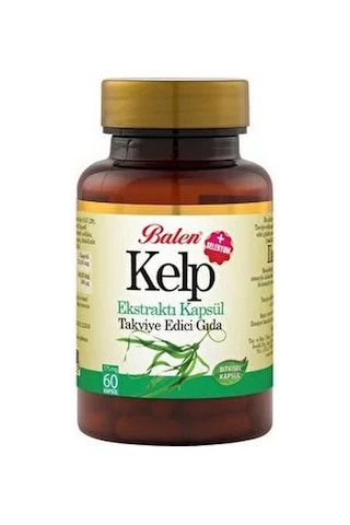 Balen Kelp Ekstraktı+ Selenyum Kapsül 375 Mg 60 Balen Kelp Ekstraktı+ Selenyum Kapsül 375 Mg 60