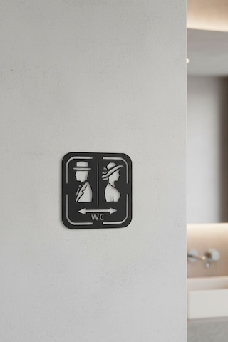 Wc Tabelası, Tuvalet Levhası, Kadın Erkek Tabela, Yönlendirme Levhaları 32