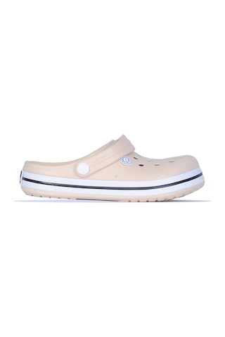 Apella E-800-2 Bej Crocs Kadın Hemşire Doktor Terlik Bej