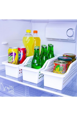 Çok Amaçlı Plastik Dolap Içi Düzenleyici Saklama Kutusu Organizer Sepet 34 13 Diğer