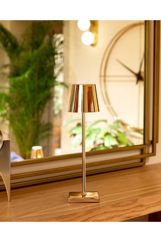 Madame Coco Bonar Dokunmatik Abajur Abjr000000001510x10x38 Cm-gold Diğer