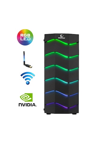Zeiron Vulcan Beta A52 i5-3470 16GB 500GB HDD 240GB SSD GT730 Masaüstü Oyuncu Bilgisayarı