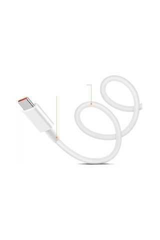 Xiaomi Type-c Android Uyumlu Turbo Hızlı Şarj Kablosu 33w 6a Redmi K30 K40 Pro X3 Poco Mi 11 10 Pro