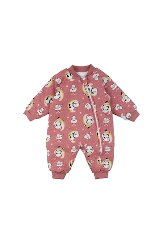 Bebegen Kız Çocuk Pembe Panda Desenli Uyku Tulumu 2.5 Tog Çok Renkli