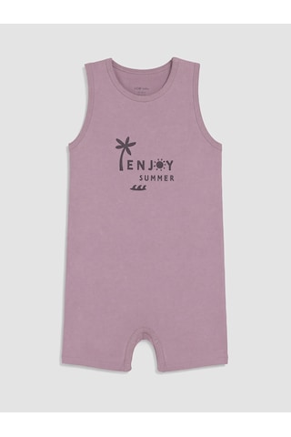 LC Waikiki Lcw Baby Bej Baskılı Erkek Bebek Tulum 2'li Lıght Beıge Prın