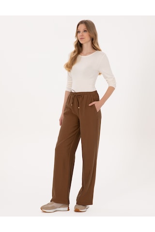 Pierre Cardin Kadın Kahverengi Pantolon Kanvas-chino 50318198-vr029 Kahverengi