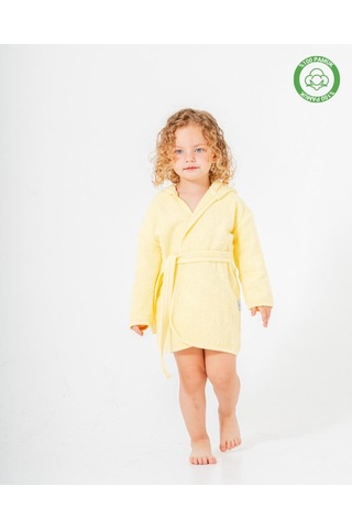 Kedicik Bornoz Sarı