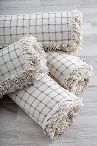 %100 Pamuklu Buldan Işi Koltuk-Çekyat-Koltuk Örtüsü 180 X 450  024