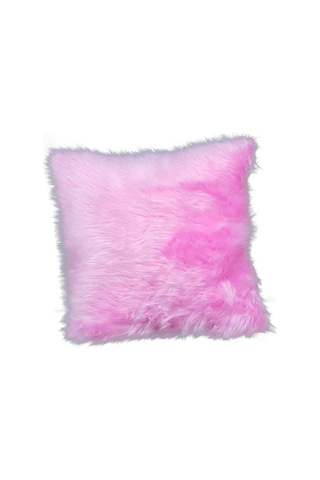 Mrs.Gugar Peluş Kırlent Kılıfı Pembe