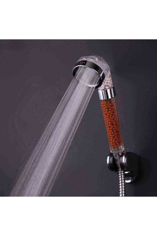 Banyo Aksesuar Seti Su Tasarruflu Duş Fıskiyesi Banyo Duş Başlığı Şeffaf