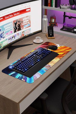 Fairy Tail Anime V3 - 70x30 Xl Gaming Kauçuk Kaymaz Taban Mouse Pad Fare Altlığı