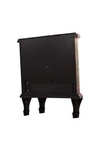 Retro Şömine Fener Noel Dekorasyonu Diğer Beyaz