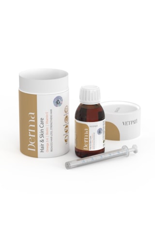 Vetpati Derma Tüy Ve Deri Destek Kedi Köpek Omega 3-6 Biotin Vitamin E Kompleksi
