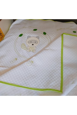 Pamuk Koala Desenli Bebek Pike & Yastık Başı 120 x 140 CM