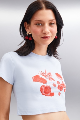 Ethıquet SERENE Kadın Mavi T-Shirt