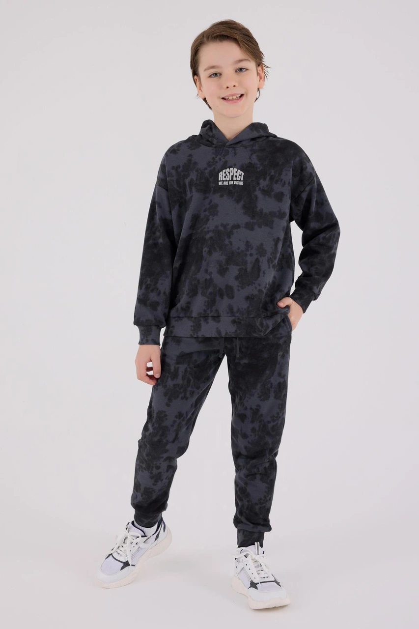 Rolypoly Erkek Çocuk Eşofman Takımı Füme-1726 Füme