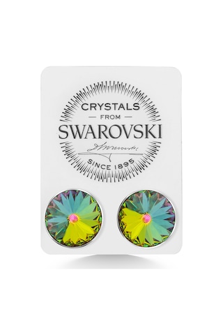 Union Swarovski Crystal Kadın Vitrail Medium Taşlı 12mm Çivili G Union Swarovski Crystal Kadın Vitrail Medium Taşlı 12mm Çivili G