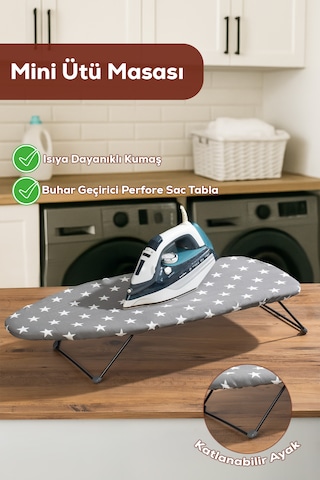 Porsima Mini Ütü Masası Renkli