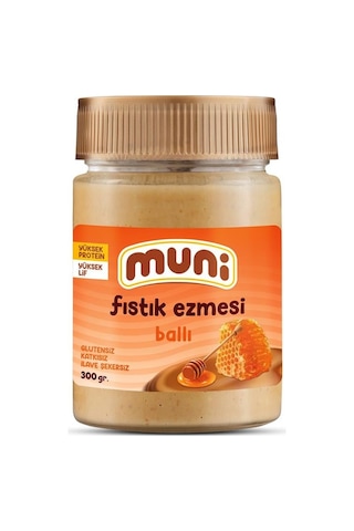Muni Ballı Fıstık Ezmesi 300 G