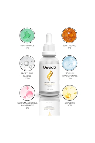 Devida C Vitamin Cilt Aydınlatıcı Ton Eşitleyici Premium Serum Citréa Series A240