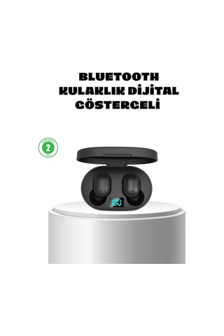 Anc Bluetooth Kulaklık Suya Ve Tere Dayanıklı Uzun Pil Ömürlü Mikrofonlu Kablosuz Kulaklık