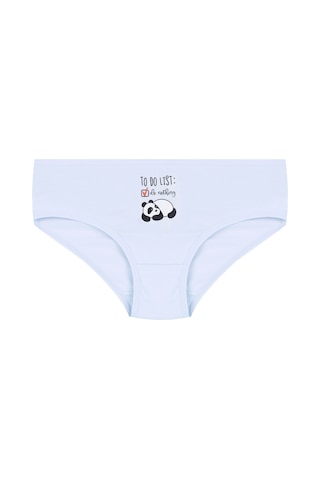 Kız Çocuk 3'lü Penguen Desenli Slip 1050 Yeşil